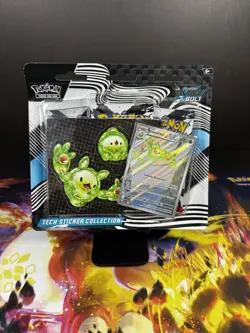 Pokemon TCG Scarlet Violet Black Bolt Tech Sticker Collection 3-Pack Blister 🔥 - Image 1