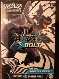 Pokemon Scarlet & Violet Black Bolt Booster Bundle (New Sealed) - Image 1