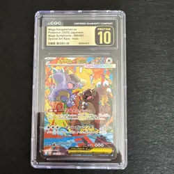 2025 POKEMON JPN SPECIAL ART RARE #089/063 MEGA KANGASKHAN EX CGC 10 PRISTINE - Image 1