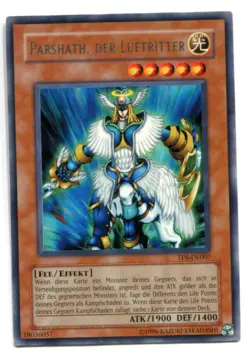 Yu-Gi-Oh! PLAYED/POOR Parshath der Luftritter Rare - Image 1