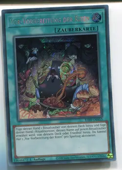 Yu-Gi-Oh! Vor Vorbereitung der Riten Secret rare RA01-DE055 - Image 1