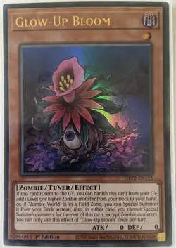 YuGiOh Glow-Up Bloom Ultra Rare 1st Edition NM GFP2-EN115 - Image 1