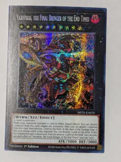 Varudras, The Final Bringer of the End Times Prismatic Yugioh! Mega pack 2025 - Image 1