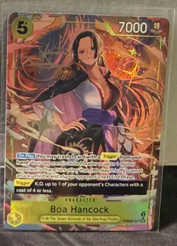 Boa Hancock PRB02-017 SR Alt Art One Piece TCG the Best Vol 2 English - Image 1