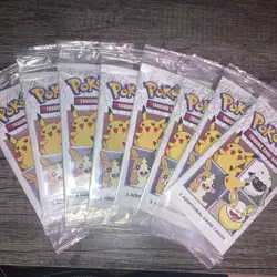 Pokemon TCG GENERAL MILLS Anniversary 3 Card Lot of EIGHT Packs - Image 1