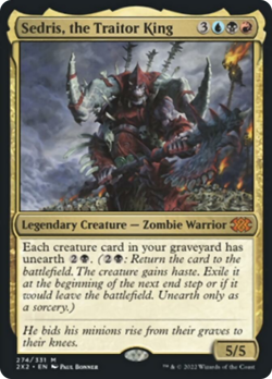 Sedris, the Traitor King Double Masters 2022 NM Mythic Rare CARD ABUGames - Image 1