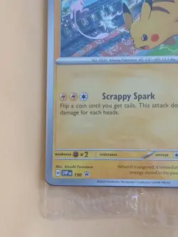 Pikachu Pokemon World Championships 2024 Black Star SVP 190 Sealed Promo Card - Image 5
