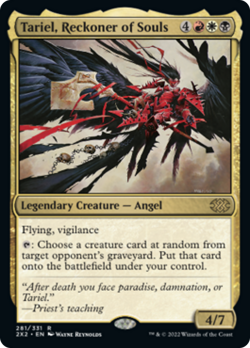 Tariel, Reckoner of Souls Double Masters 2022 NM Rare CARD ABUGames - Image 1