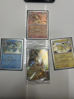 Pokemon TCG SVP Holo Eevee, Vaporeon, Flareon, Jolteon 4-Card Lot - Image 1