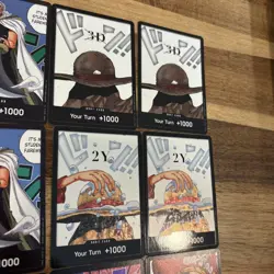 One Piece TCG Don Card!! Lot of 9 Foil Don cards - Image 5