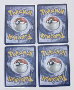Pokemon 4x Card Lot - English Holo Foil - EX/Mega EX - NM - Image 2