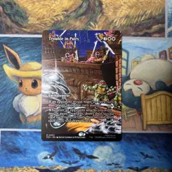MTG: Teenage Mutant Ninja Turtles - Trouble In Paris Borderless Regular NM - Image 1