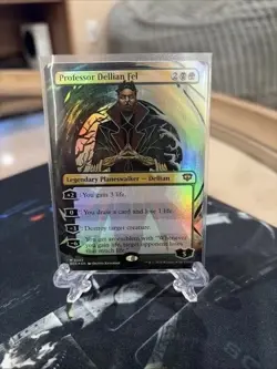 MTG - Professor Dellian Fel - Borderless Foil - SOS 0283 - Secrets of Strixhaven - Image 1