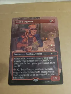Goblin Engineer (Galaxy Foil) Secret Lair Drop - Magic the Gathering - MTG - NM - Image 1