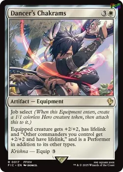Dancer's Chakrams (Surge Foil) 17 Commander: FINAL FANTASY NM EN - Image 1
