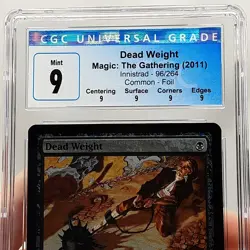 MTG - Innistrad - Dead Weight - Foil - Graded - CGC 9 - Image 3