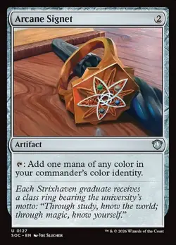 MTG - 4 x Arcane Signet - Playset 4x x4 - Secrets of Strixhaven Commander - Image 2