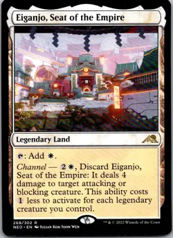 Eiganjo, Seat of the Empire 268 Kamigawa: Neon Dynasty Magic: The Gathering NM - Image 1