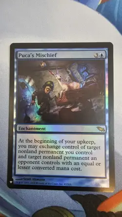Puca's Mischief The List Reprints Foil # 47 - Image 1