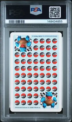 1998 POKEMON STADIUM BLUE VERSION PLAYING CARDS QUEEN OF CLUBS HAUNTER PSA 10 - Image 2