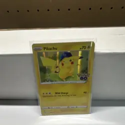 The Pokemon Company Pikachu 028/078 Pokemon GO Holo Rare 70HP Eng - Image 1