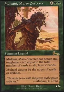 Multani, Maro-Sorcerer PL/MP, English MTG Urza's Legacy - Image 1