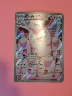 Pokemon Mega Evolution Phantasmal Flames Wigglytuff 105/094 Illustration Rare - Image 3