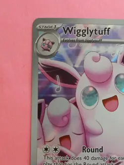 Pokemon Mega Evolution Phantasmal Flames Wigglytuff 105/094 Illustration Rare - Image 4