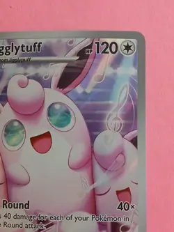 Pokemon Mega Evolution Phantasmal Flames Wigglytuff 105/094 Illustration Rare - Image 5