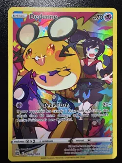 Dedenne TG07/TG30 Swsh09: Brilliant Stars Trainer Gallery Holo Pokemon LP - Image 1