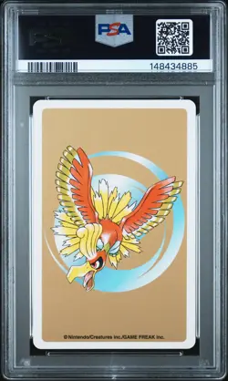 2000 POKEMON GOLD VERSION PLAYING CARDS ACE OF DIAMONDS #158 TOTODILE PSA 10 - Image 2