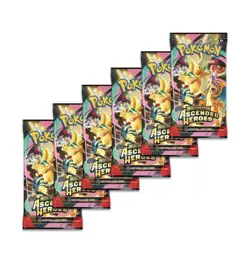 PRESALE Pokemon TCG Mega Evolution Ascended Heroes Booster Bundle 6 Packs - Image 2