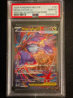 PSA 10 Mega Latias ex 181/132 Special Illustration Rare - Pokemon TCG - Image 1