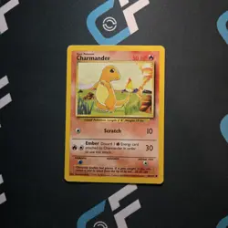 Charmander 046/102 Base Set Regular Pokemon TCG - HP - Image 1