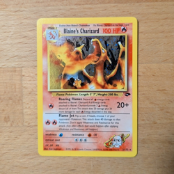 Pokemon Blaine's Charizard Gym Challenge Holo Rare 2/132 - Excellent condition - Image 1