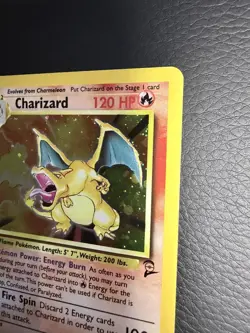 Pokemon Base Set 2 Charizard 4/130 Holo Rare Vintage WOTC LP Raw - Image 3