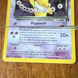 Pokemon TCG Dark Hypno Team Rocket Holo Rare 9/82 60 HP Wizards - Image 5
