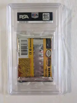 PSA 10 Pokemon Base Set Booster Pack Charizard WOTC 1999 Short Crimp - Image 2