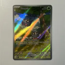 Pokemon TCG Tangela Illustration Rare Holo 178/165 Sv151 Basic 80 HP - Image 1