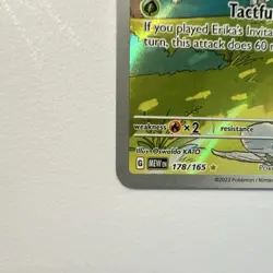 Pokemon TCG Tangela Illustration Rare Holo 178/165 Sv151 Basic 80 HP - Image 4