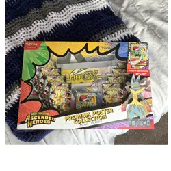 Pokemon Ascended Heroes Mega Lucario Premium Poster Collection Box - Image 1