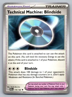 Pokemon TCG SV04: Paradox Rift Technical Machine: Blindside 176/182 - Image 1
