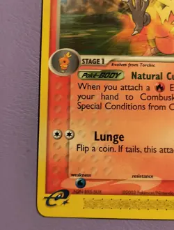 Pokemon TCG Combusken EX Ruby and Sapphire 28/109 Regular Uncommon - Image 5
