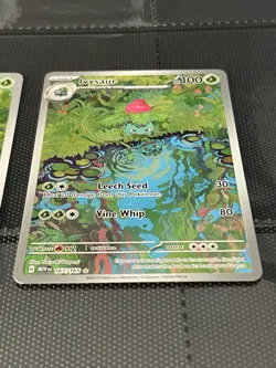 Bulbasaur Ivysaur Pokemon TCG MEW Set 2023 166/165 167/165 Lot of 2 - Image 5