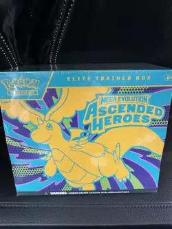 Pokemon TCG Mega Evolution Ascended Heroes Elite Trainer Box - Image 1