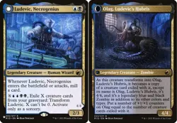 Ludevic, Necrogenius // Olag, Ludevic's Hubris NM, English MTG The List - Image 1