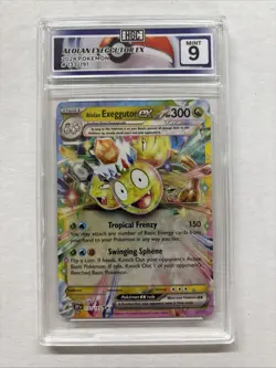 2024 Pokemon Alolan Exeggutor Ex #133 HGC 9 (sb2) - Image 1