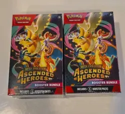 2x Pokemon TCG Ascended Heroes Booster Bundle Factory Sealed In-Hand - Image 1
