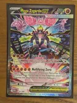 Pokemon Perfect Order - Mega Zygarde ex 120/088 Special Illustration Rare SIR - Image 1
