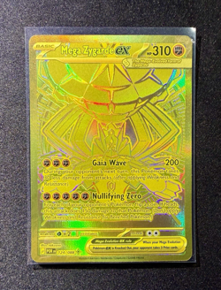 Mega Zygarde ex - Hyper Rare Gold - 124/088 ME03 Perfect Order Pokemon TCG - Image 1